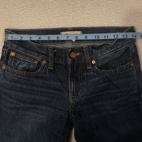 Madewell Low Rise Perfect Vintage Straight Classic Preppy Jean Lilycrest Wash - Picture 5 of 9